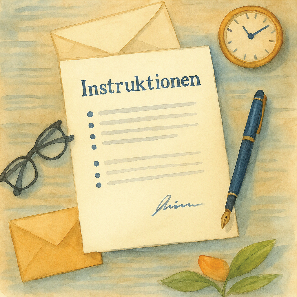 Instruktionen