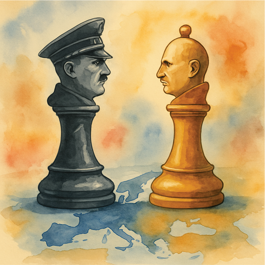 путин и гитлер диктаторы
